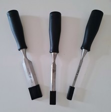 Set of vintage Stanley Chisels. Made in England. Vintage