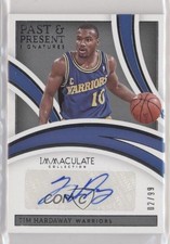 2021-22 Immaculate Past and Present Signatures 2/99 Tim Hardaway Auto HOF 6ns