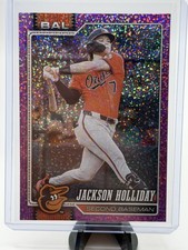 2026 Topps Series 1 Celebration Jackson Holliday Pink Confetti #92 Orioles