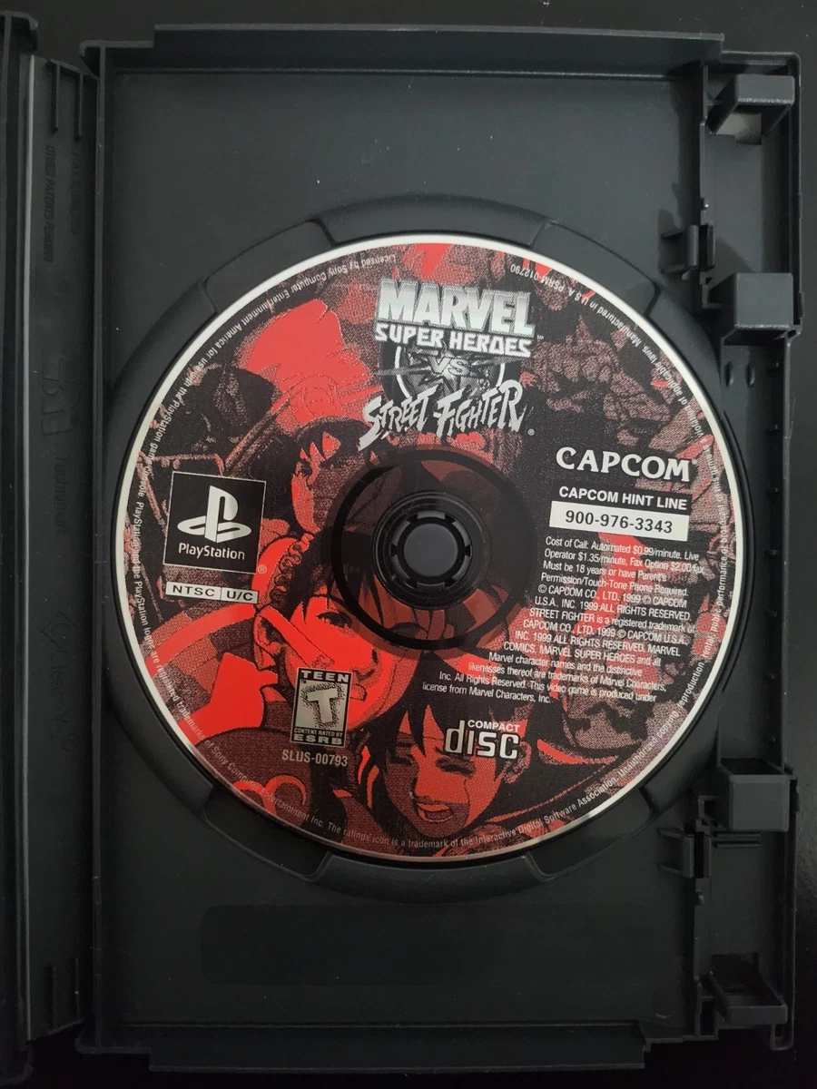 MARVEL　SUPER　HEROES　vs．STREET　FIGHTER CD Amazon.com: Marvel Super Heroes vs. Street Fighter: EX Edition