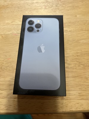 ORIGINAL Apple iPhone 13 PRO MAX Sierra Blue 128GB - EMPTY BOX ONLY