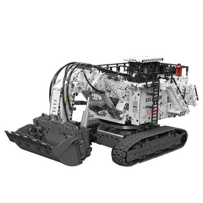 Mould King 17067 Digger 6060 White Remote Control Building Bricks 3567pcs Set