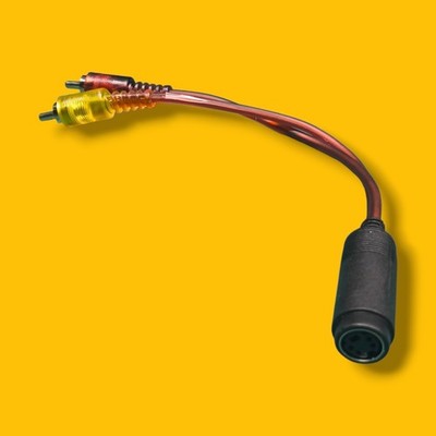 Commodore Monitor Adapter Luma and Chroma (For Commodore Monitor) RCA to S-Video