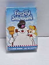 Aquarius Christmas Frosty The Snow Man Illustrated Standard Deck Playing Cards