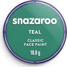 Snazaroo Classic Face and Body Paint 18.8g Pot Teal