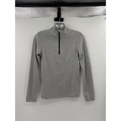Bogner Women's Fire & Ice 1/4 Zip Pullover - Light Gray - XS