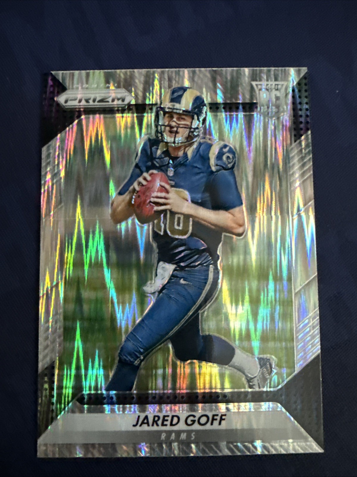2016 Panini Prizm - Rookie Jared Goff #208 Flash Prizm (RC)