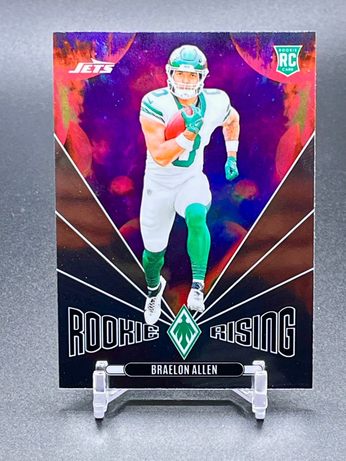 Braelon Allen 2024 Phoenix Rookie Rising RC New York Jets C64