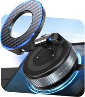 Vakuum Handyhalterung Auto Magnetisch 360° Drehbar Zusammenklappbar FüR Magsafe