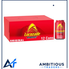 Lucozade Energy Drink Original 12x330ml multipack Uk