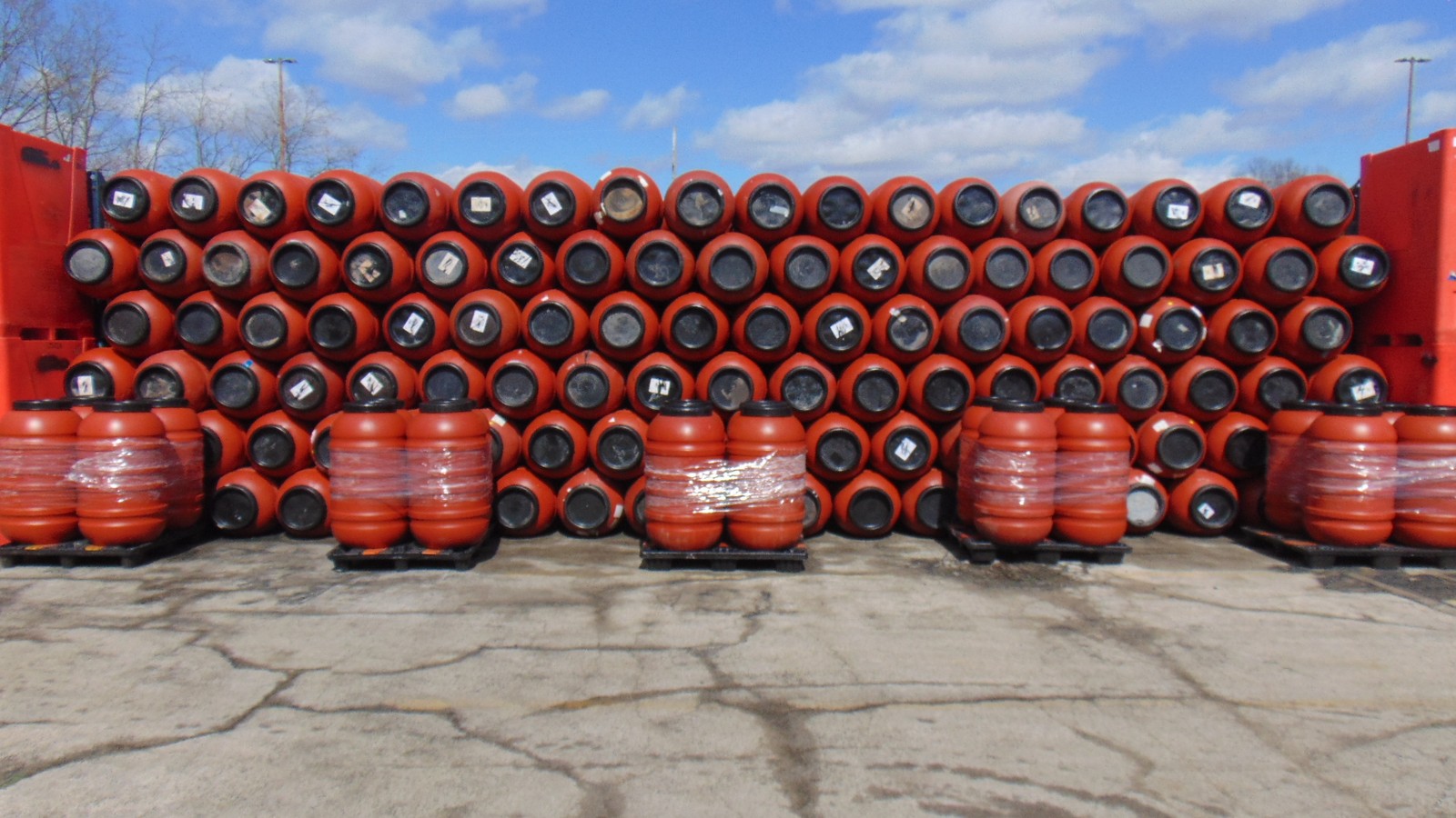 58 Gallon Olive Barrels w/ Lids - Food Grade, Storage, Drum, Containers 