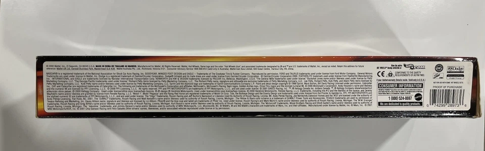 Hot Wheels Racing 2001 Kyle Petty #45 Sprint Racing Team Transporters #50403 - Imagem 4 de 4