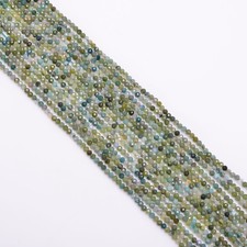 Natural Multi Agate Gemstone Round Micro Faceted Beads 2.5-3 mm Strand 12.5" 102