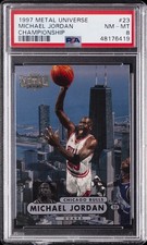 1997-98 Metal Universe Championship Preview - Michael Jordan #23