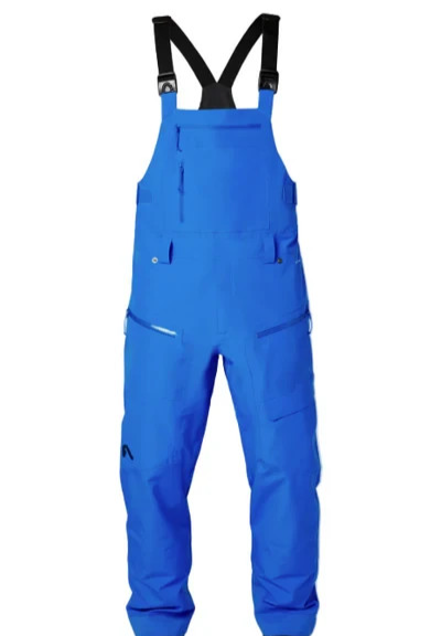 Flylow Firebird Freeride Ski Snowboard Bib Waterproof-Men's Size Small - Rye