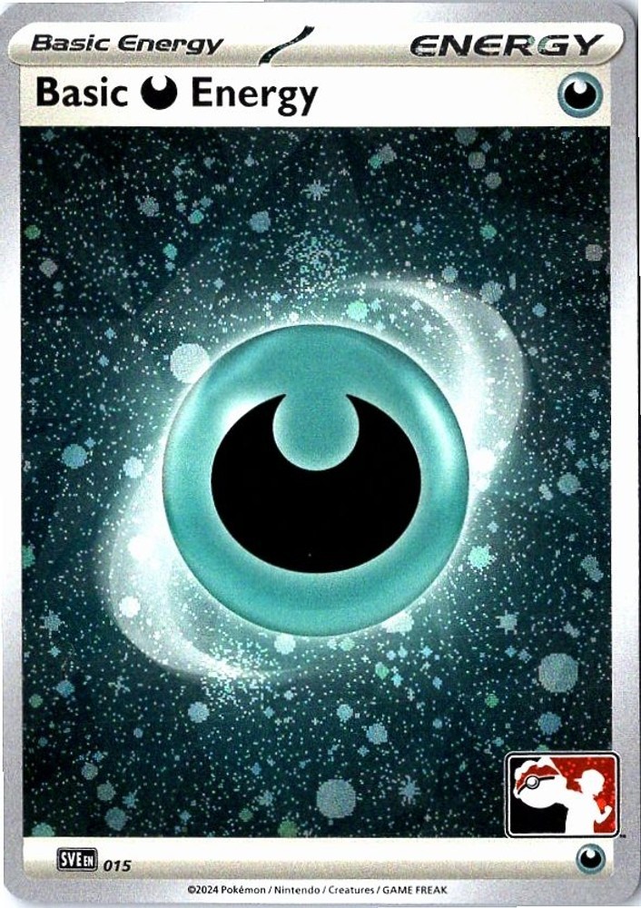 Basic Darkness Energy (Cosmos Holo) 015 Prize Pack Series Cards HolofoilNM