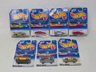 Vintage Hot Wheels Lot Of 7 Cars 1:64 Scale Late 90s era all Ferraris and Porsch