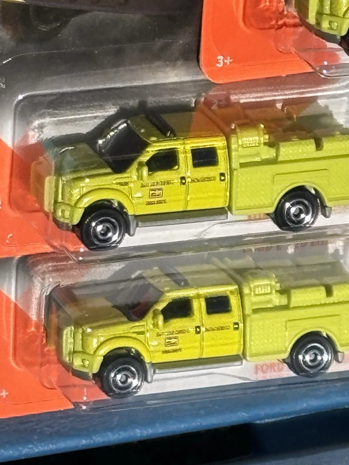 2010 Matchbox Ford F-550 Super Duty California STRIKE TEAM , 5 Brush Trks WOW!! - Image 2 of 3