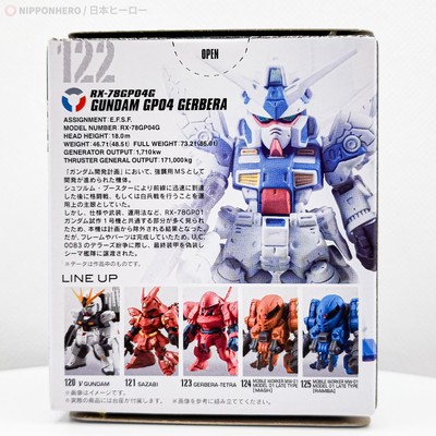 Gundam Converge RX-78 GP04 GERBERA Mobile Suit Figure #122