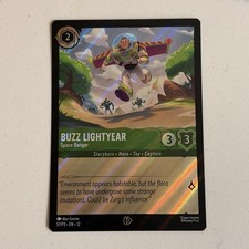 Lorcana Buzz Lightyear Space Ranger 57/204 Storyborn Emerald Disney AMC Promo