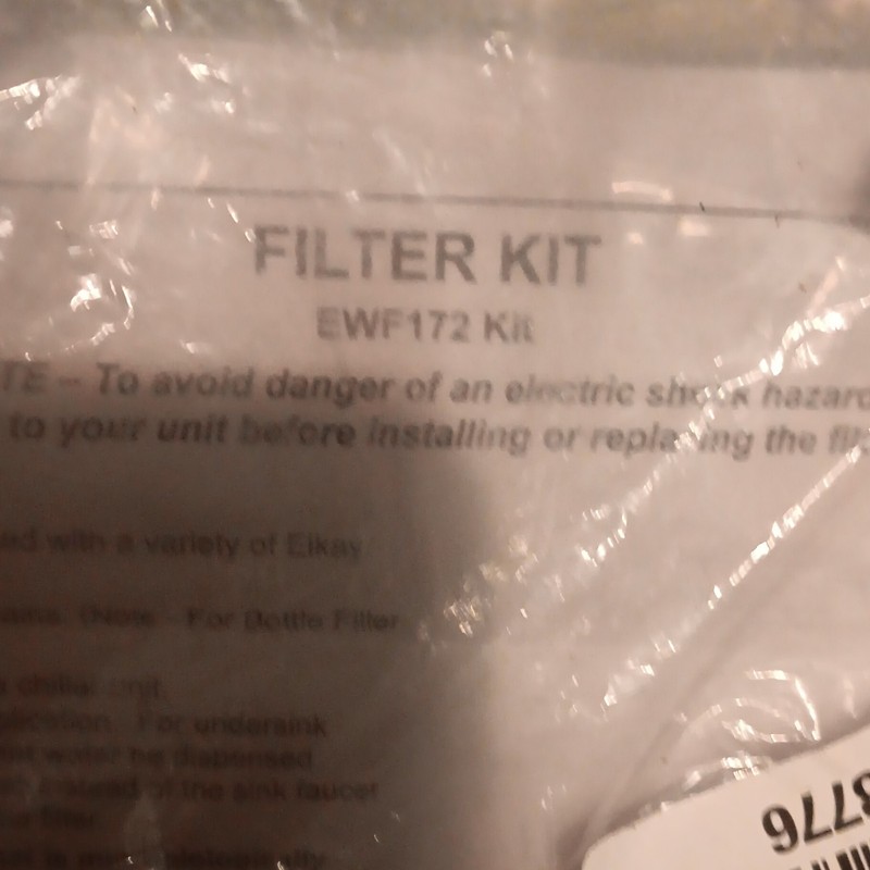 Zurn Elkay EWF172 WaterSentry VII Filter Kit – Genuine OEM Brand new