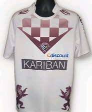 Official Proact Brand Men's White Union Bourdeux Rugby Jersey Size 2XL