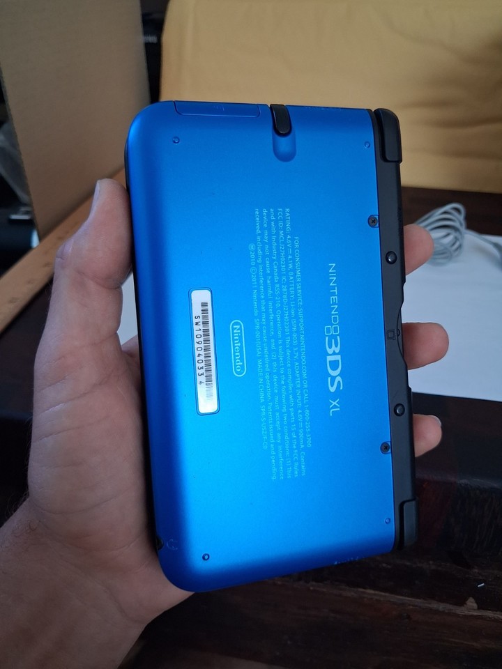 Data Blue System Nintendo 3DS XL Handheld System - Blue | eBay