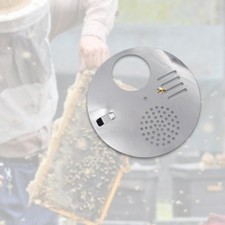 10x Metal Bee Hive Box Door Disc Entrance Gates Beekeeper Tool Multifunctional