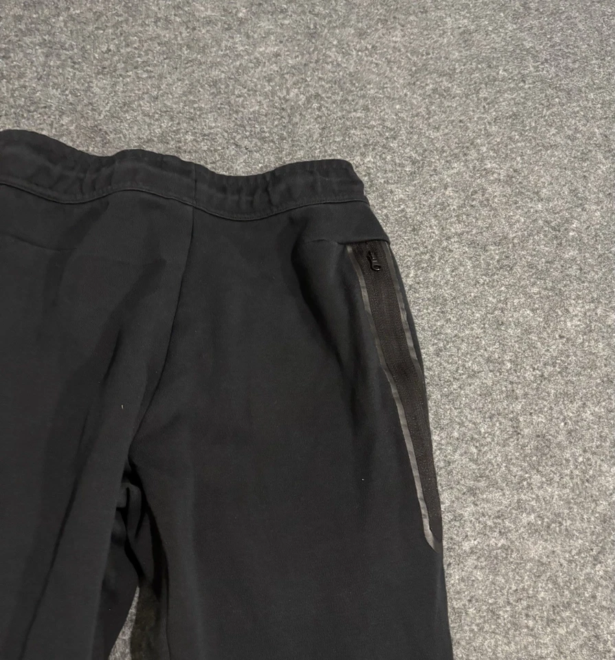 Nike Pants Sportswear Tech Fleece Joggers Boys Large Pants Sweatpants Black - Image 4 of 4