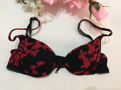 Fruscio Bra size it 38b us 38b eu 85b Red and black | eBay