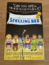 25th Annual ... Spelling Bee Original Broadway Musical Window Card Poster