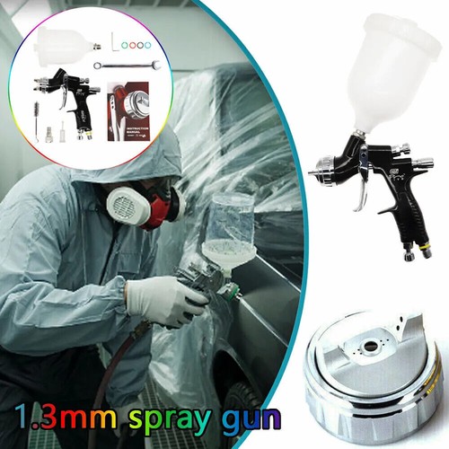 TE20 1,3 mm Boquilla LVMP Coche Herramienta de Dolor Pistola Pulverizadora Negra Imprimación para Devilbiss - Imagen 5 de 10
