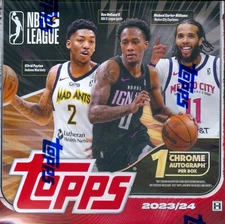 2023-24 Topps G League Basketball Factory Sealed Hobby Box