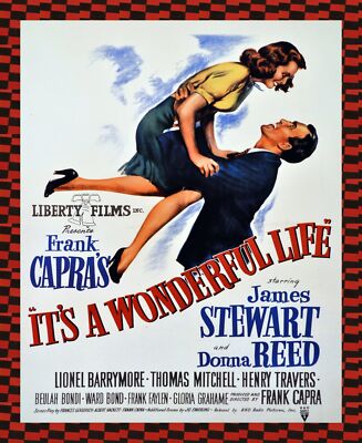 8529.Decoration movie Poster.Home Room wall art design.Wonderful life Capra film