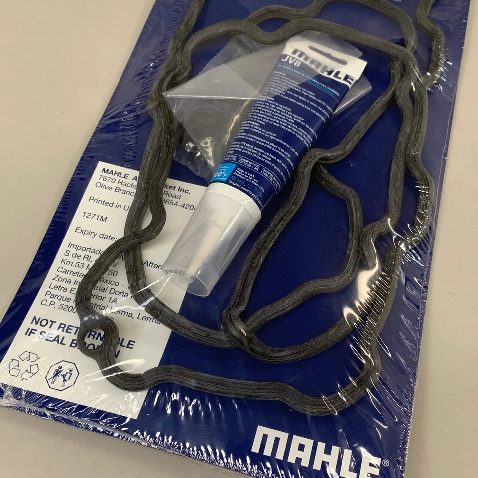 Kit de junta de cubierta de válvula y sello de inyector MAHLE para Chevy GS33757 Foto 3 de 4