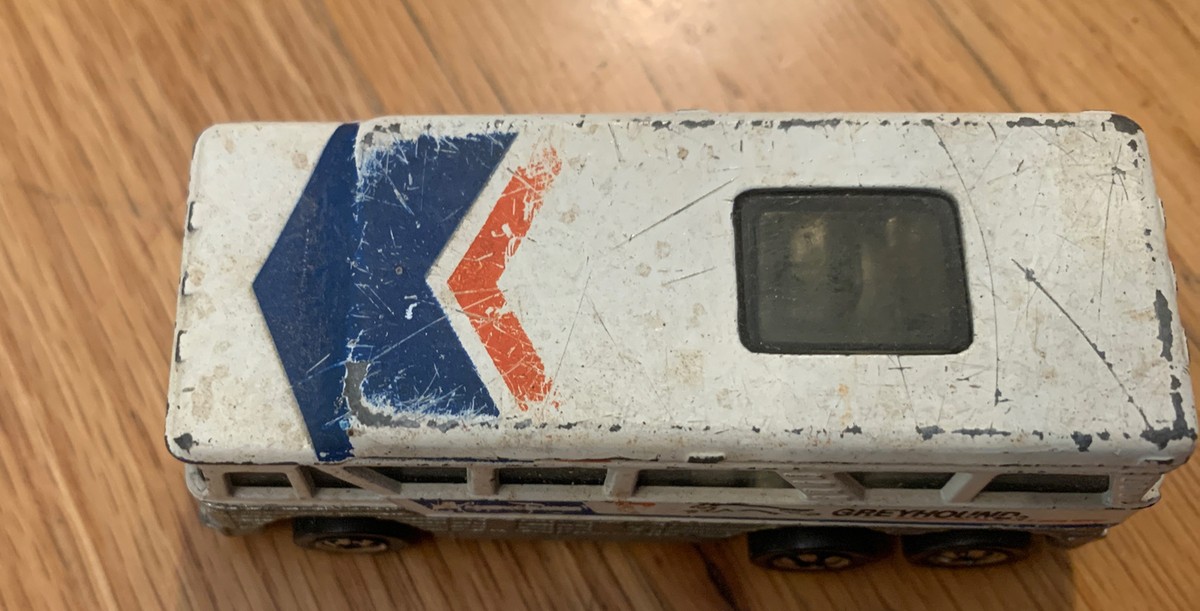 Vintage Hot Wheels Americruiser Greyhound Bus 1979 Die cast