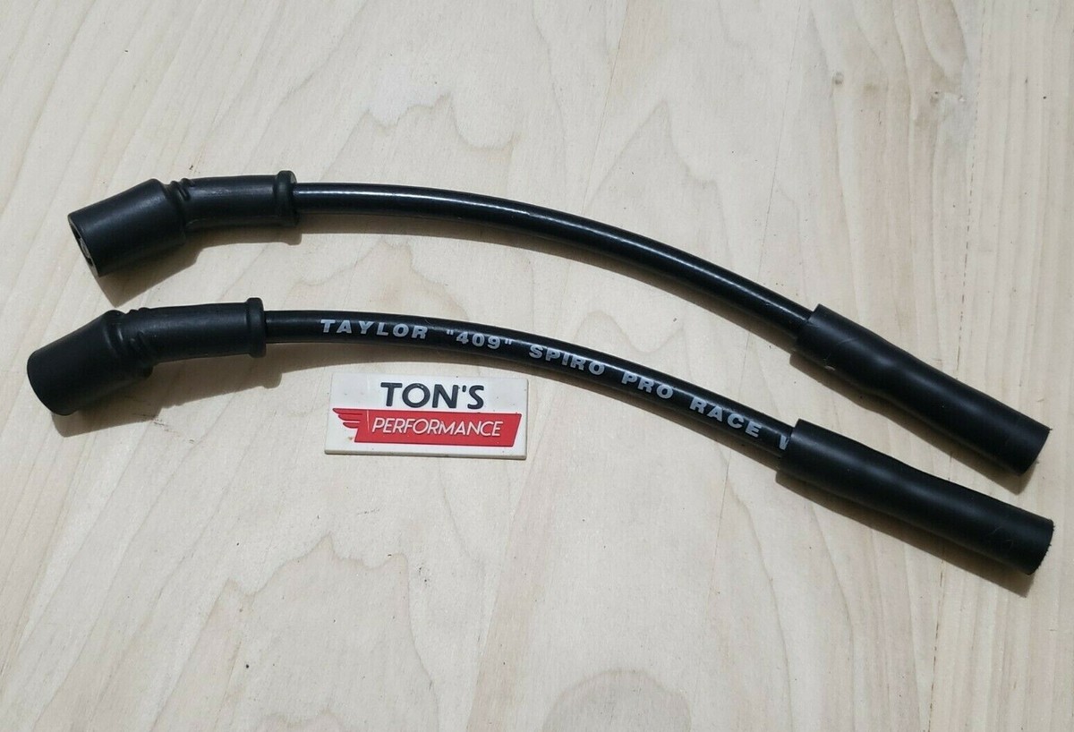 オーダー専用 Pair Harley Sportster Coil Relocation 10.4mm Taylor Black Spark
