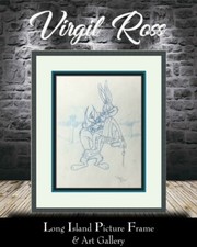Bugs Bunny Taz Devil III Virgil Ross Original Signed Concept Production Drawing