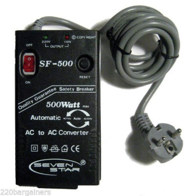 #ad #ad SF 500 110 220 Volt 500 Watt Automatic AC Voltage Converter 110v 220v 240 Volt $45.99