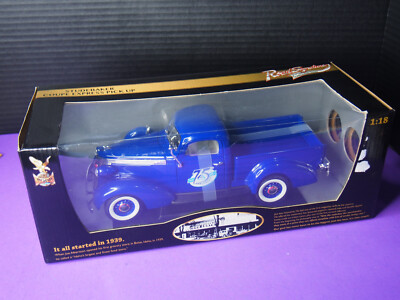 Albertson's 75th Anniversary Studebaker Coupe Express Pick Up Blue 1:18 Die Cast