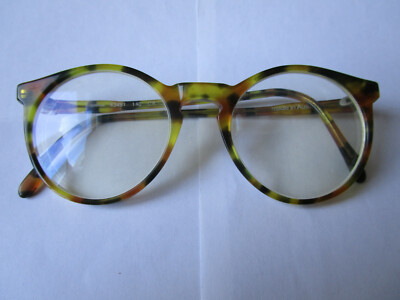 Apollo Optik * 43491 * Schildpatt-Optik * Vintage * rund * 80er * (18)