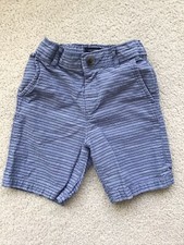 The Childrens Place Boys 4T Shorts Blue With White Stripes