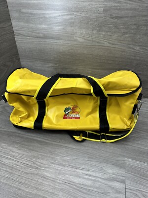 Bass Pro Shop EXtreme Boat Bag Yellow waterproof Deck Bottom Duffle  24x10x10