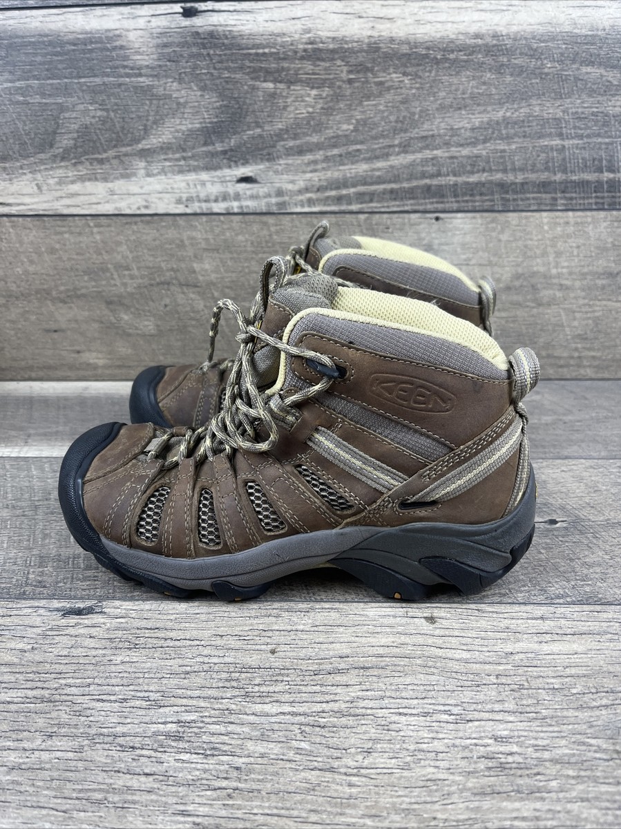 KEEN Voyageur Mid Hiking Boots 1010138 Brown Women Size