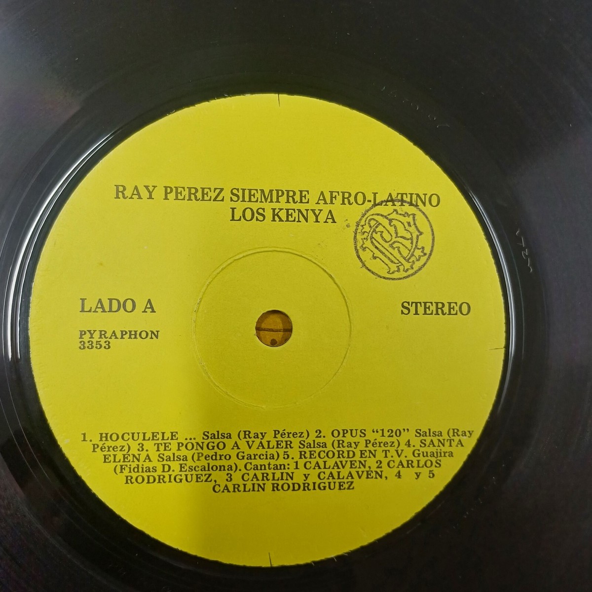 Los Kenya ‎– Ray Perez Siempre Afro-Latino- Latin, Guaguancó