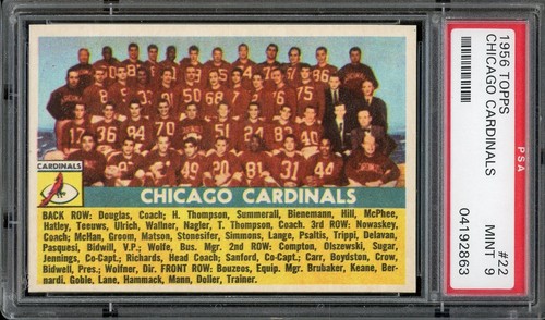 1956 Chicago Cardinals #22