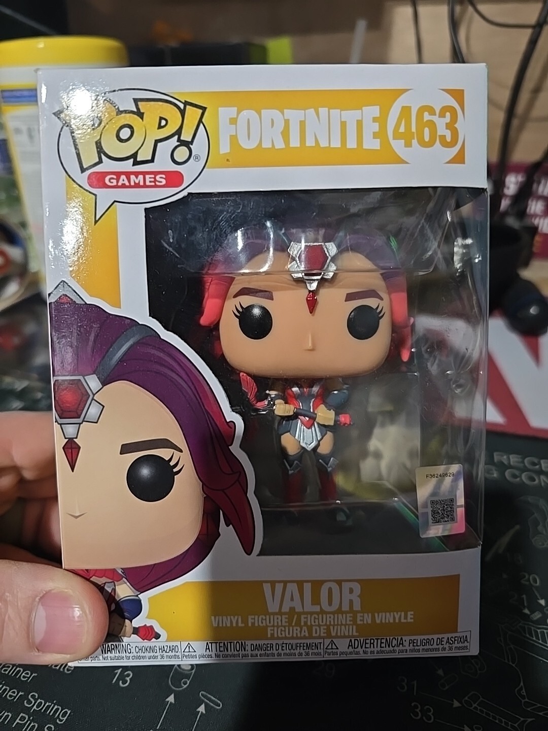 Funko Pop Fortnite Valor Vinyl Figure 463 Brand New