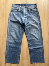 VTG 90s LVC USA Men LEVI'S 501xx BIG E SELVEDGE 555 Jeans 32x27