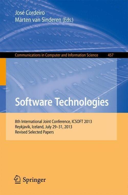 Thumbnail - Marten Van Sinderen (u. A.) | Software Technologies | Taschenbuch |