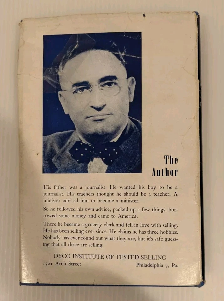 The Salesman from Nazareth by Josef Daikeler 1946 1st Edition Vintage HC/DJ RARE Foto 4 de 4